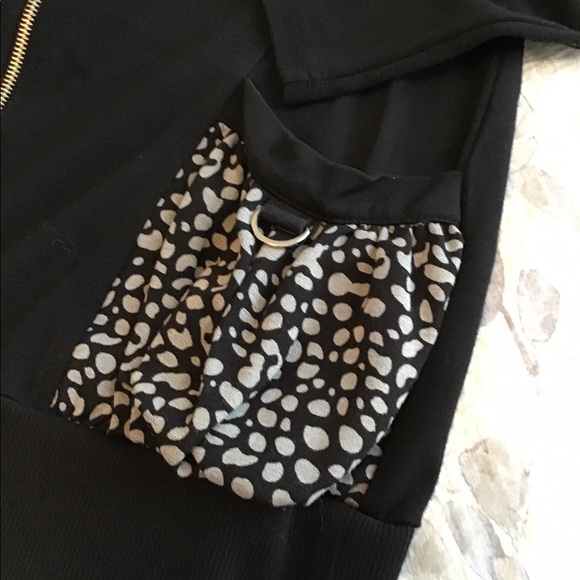 La-El Couture Long Lounge/Workout Zippered Jacket S - Picture 6 of 11